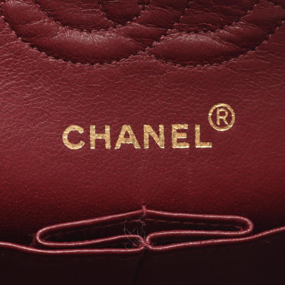 CHANEL Matelasse Double Flap Shoulder Bag in Lambskin Leather, Black - Picture 4 of 13